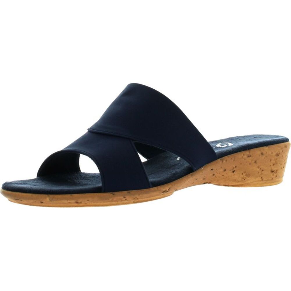 Onex Gilda Navy Womens sandals 6 NEW